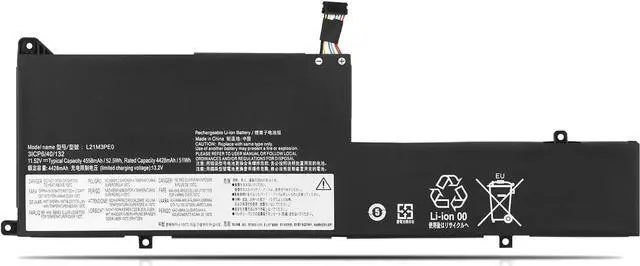 Main image of L21M3PE0 L21M3PE2 L21M3PE1 L21C3PE0 Laptop Battery Compatible with Lenovo Flex 7-14IRU8 5-14ALC7 Ideapad Flex 5-14IAU7 5-14ALC7 5-14ABR8 5-14IRU8 5-16IAU7 5-16ALC7 5-16ABR8 Series(11.52V 52.5Wh)