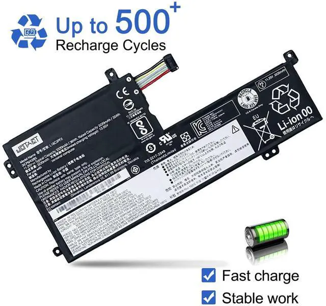 Alt view image 5 of 6 - L18C3PF2 L18M3PF2 Battery for Lenovo ideapad L340 15API 15IWL 17API 17IWL | Ideapad L3-15IML05 / V155-15API / V340-17IWL L18L3PF1 5B10T03401 5B10W67302 5B10T03402 5B10T03404 5B10W67367 36Wh 3320mAh