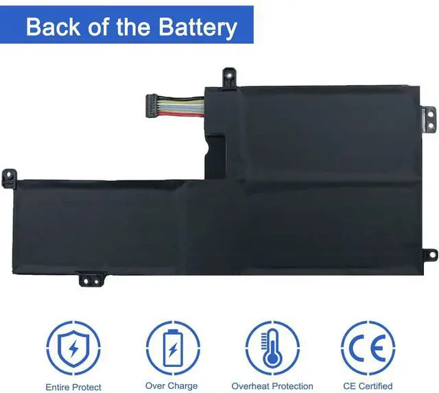Alt view image 6 of 6 - L18C3PF2 L18M3PF2 Battery for Lenovo ideapad L340 15API 15IWL 17API 17IWL | Ideapad L3-15IML05 / V155-15API / V340-17IWL L18L3PF1 5B10T03401 5B10W67302 5B10T03402 5B10T03404 5B10W67367 36Wh 3320mAh