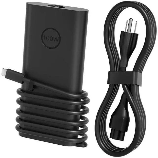 Main image of 100W USB-C Charger Compatible with Dell Pro Max/Plus 16 14 13,Precision 5690 5680 5770 5570,XPS 15 17 14 13 9700 9520,Inspiron 16 14 Plus 7440 7430 Laptop Suitable for Travel and Office use