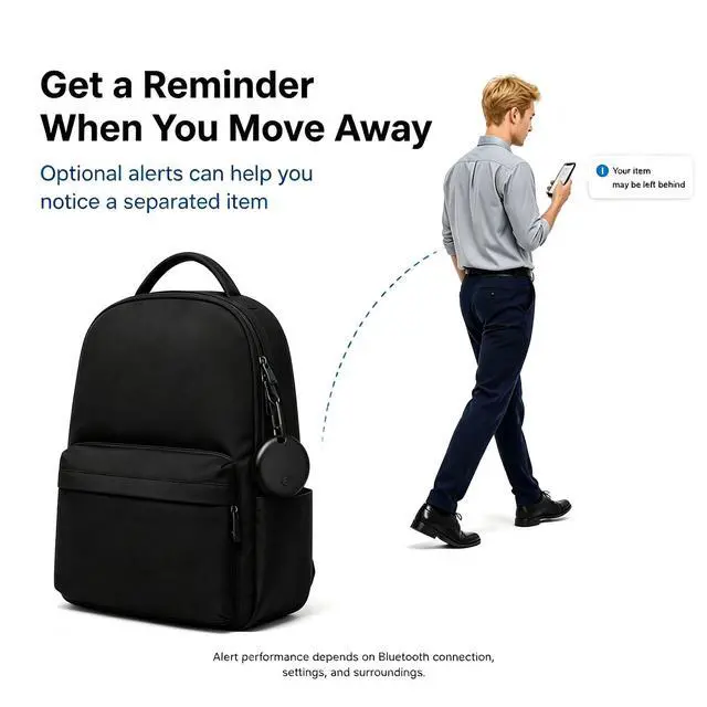 Alt view image 6 of 6 - GPS Tracker for Vehicles No Subscription, iOS & Android - 2 Pack | Real-Time Tracking IP67 Waterproof, Undetectable Car Tracker Tag, Compatible with Apple Find My & Google Find Hub for Pet Kid