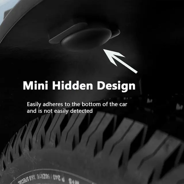Alt view image 5 of 6 - Car GPS Tracking Device for Vehicles,Cars etc,2PCS Real Time GPS Tracker for Car Work with Find My (iOS Only),Tracking Devices for Cars Hidden with Magnetic Case,No Monthly Fee (Black)