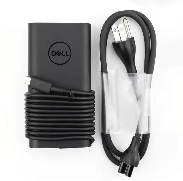 Main image of 90W USB C Type C Laptop Charger fit for Dell XPS 13 Precision 3540 Latitude 5520 5400 3400 3500 5410 5430 7300 5550 5300 2in1,7400 2in1,7390 2in1,7200 2in1,0TDK33 AC Adapter Power Cord