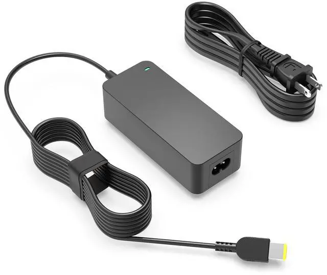 Main image of Slim Tip 65W 45W AC Charger Fit for Lenovo Thinkbook 15 14 14s 13 13s Laptop Power Supply Adapter Cord