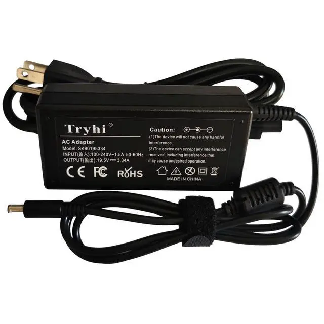 Alt view image 3 of 6 - Charger AC Power Adapter for Dell Inspiron 20-3052 20-3059 22-3263 22-3264 22-3265 24 3452 3455 24-3459 24-3464 W12C W12C003 W15B W17B Optiplex 3020 3040 3046 3050 All-in-One Desktop PC Cord Supply