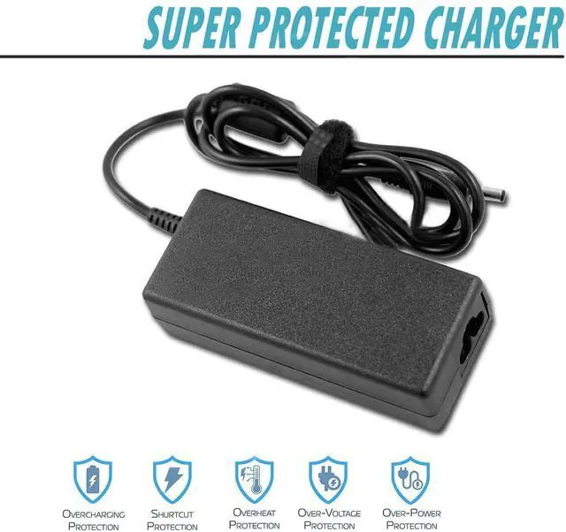 Alt view image 6 of 6 - Charger AC Power Adapter for Dell Inspiron 20-3052 20-3059 22-3263 22-3264 22-3265 24 3452 3455 24-3459 24-3464 W12C W12C003 W15B W17B Optiplex 3020 3040 3046 3050 All-in-One Desktop PC Cord Supply