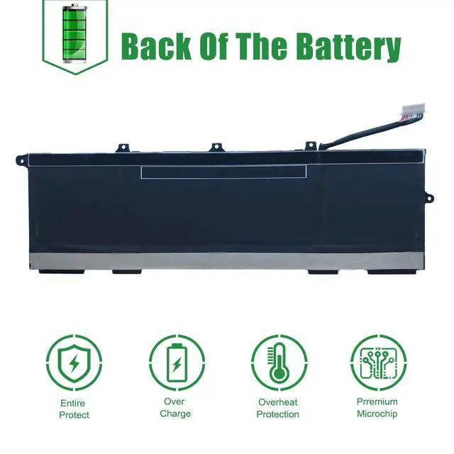 Alt view image 5 of 5 - OR04XL L34449-002 53.2Wh Laptop Battery Replacement for HP EliteBook X360 830 G5 G6 Series Notebook HSTNN-DB9C HSTNN-IB8U L34209-1B1 Black 7.7V 6562mAh