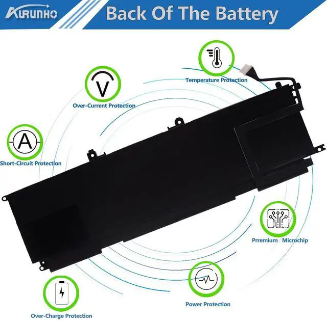 Alt view image 6 of 6 - AD03XL Laptop Battery Replacement for HP Envy 13-AD 13-AD000 13-AD100 13-AD1XX 13-AD002NG 13-AD101TX 13-AD104TX 13-AD109TX 13-AD012NA Series 921439-855 921409-2C1 921409-271 51.4Wh