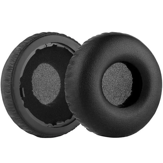 Alt view image 2 of 6 - Replacement Ear Pads Compatible with Beats Solo Wireless (Solo Bluetooth) (810-00012-00) Headphones Only, Ear Cushions with Video Guide (Black)