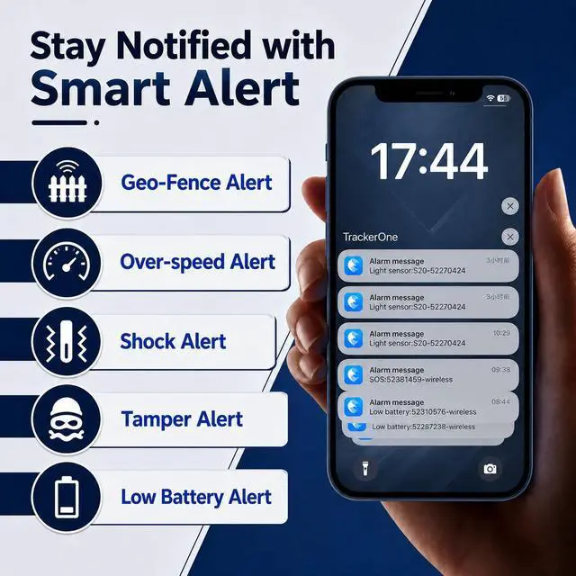 Alt view image 5 of 7 - GPS Tracker for VehiclesReal Time Car Tracking Device with 7-Month Battery | with App Subscription Required, Strong Magnetic Mount, Anti Theft Locator, Full North America Coverage, Cancel Anytime