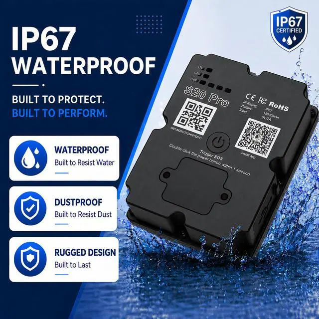 Alt view image 6 of 7 - GPS Tracker for VehiclesReal Time Car Tracking Device with 7-Month Battery | with App Subscription Required, Strong Magnetic Mount, Anti Theft Locator, Full North America Coverage, Cancel Anytime