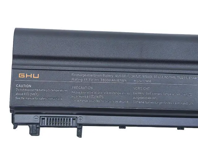 Alt view image 3 of 6 - New Battery VV0NF 0K8HC 11.1V 87WH Compatible with Dell Latitude E5540 E5440 Vostro 3460 3560 1N9C0 CXF66 WGCW6 0M7T5F F49WX NVWGM N5YH9 VVONF VJXMC 7W6K0