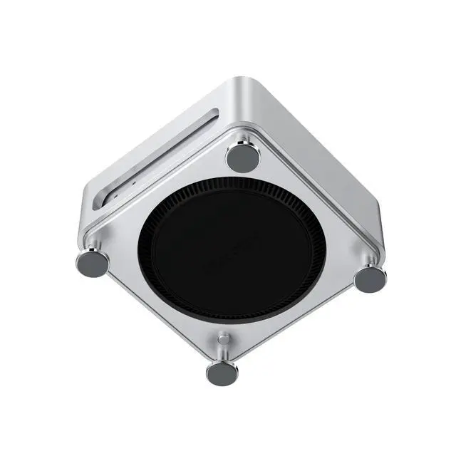 Alt view image 4 of 7 - Sleek Mini-Mate Stand Compatible with Apple M4 Mac mini (JK-M4A15S)