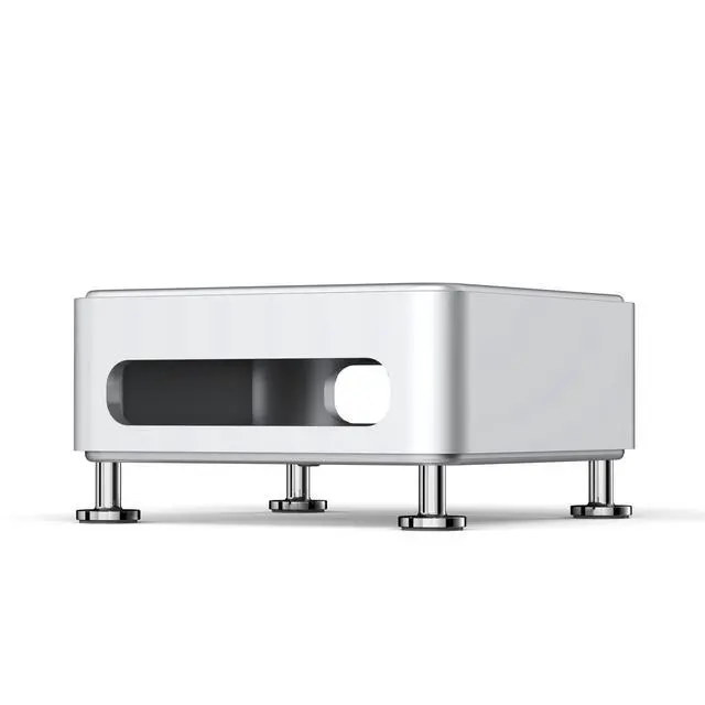 Alt view image 3 of 7 - Sleek Mini-Mate Stand Compatible with Apple M4 Mac mini (JK-M4A15S)