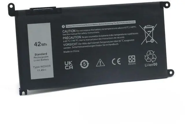 Main image of WDX0R 11.4V/42Wh Replacement Laptop Battery for Dell Inspiron 13 14 15 5000 7000 Series 5570 7579 5567 5379 5579 7573 7378 5378 3780 3790 5565 5765 5770 7368,P/N:WDXOR P69G 3CRH3 P58F