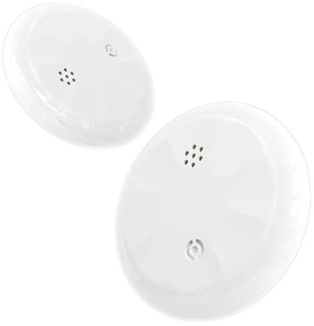 Main image of 2-Pack Air Tracker Tags, Apple Find My Compatible 2-Year Replaceable Battery, MFi Certified Bluetooth Mini Smart Tracker Luggage & Item Locator for Keychain, Backpacks, Pet Collars White (iOS Only)