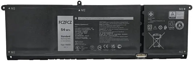 Main image of V6W33 Battery 54Wh Replacement for Dell Inspiron 5310 5410 3510 3511 3515 5418 5510 5515 / Latitude 3320 3330 3420 3520 / Vostro 3510 3515 3511 3525 5310 5510 5410 5620 Series TN70C 15V