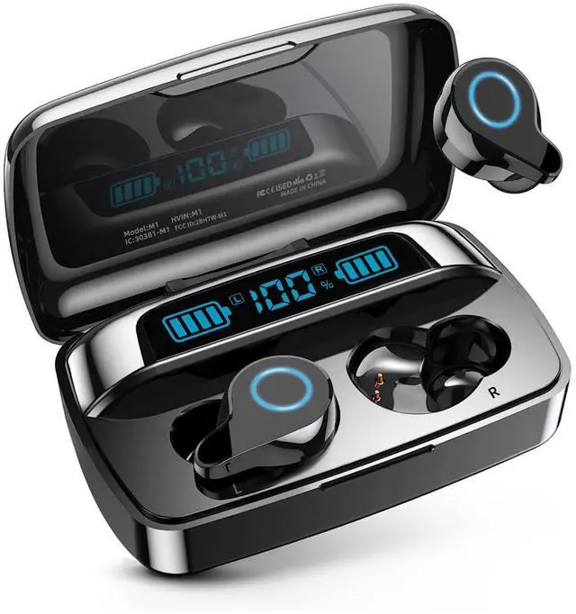Main image of Wireless Earbuds Bluetooth 5.3, 88Hrs Playtime with Charging Case, in-Ear Stereo Headphones with Cell Phone Charging Function, IPX7 Waterproof for Sports