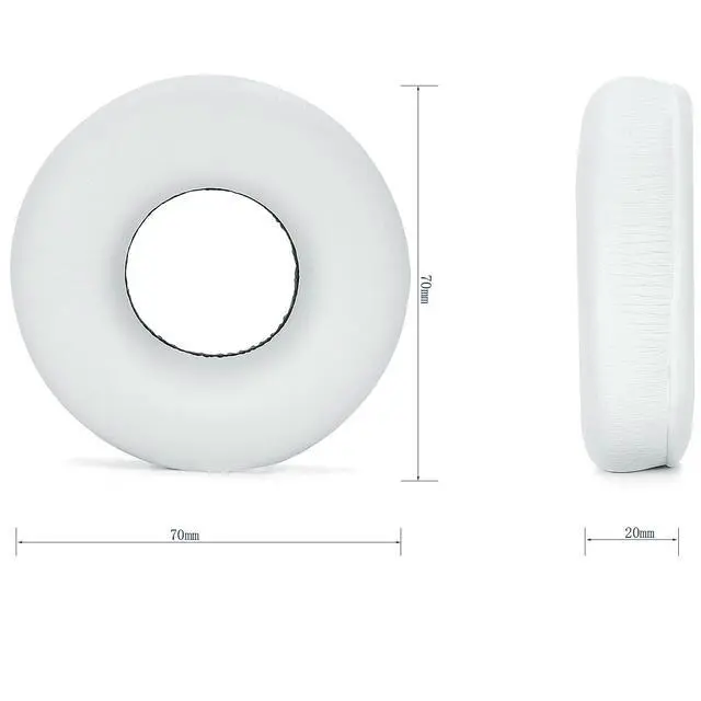 Alt view image 5 of 6 - Kit 2 IN1 Earpads for Sony WH-CH520 Wireless Headphones-Grey | Replacement Cushions Kit 2 IN1 Ear Pads + Headband,Replacement Headstrap Pad & Earpads Repair Part