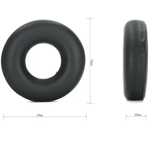 Alt view image 4 of 6 - Kit 2 IN1 Earpads for Sony WH-CH520 Wireless Headphones-Black | Replacement Cushions Kit 2 IN1 Ear Pads + Headband,Replacement Headstrap Pad & Earpads Repair Part