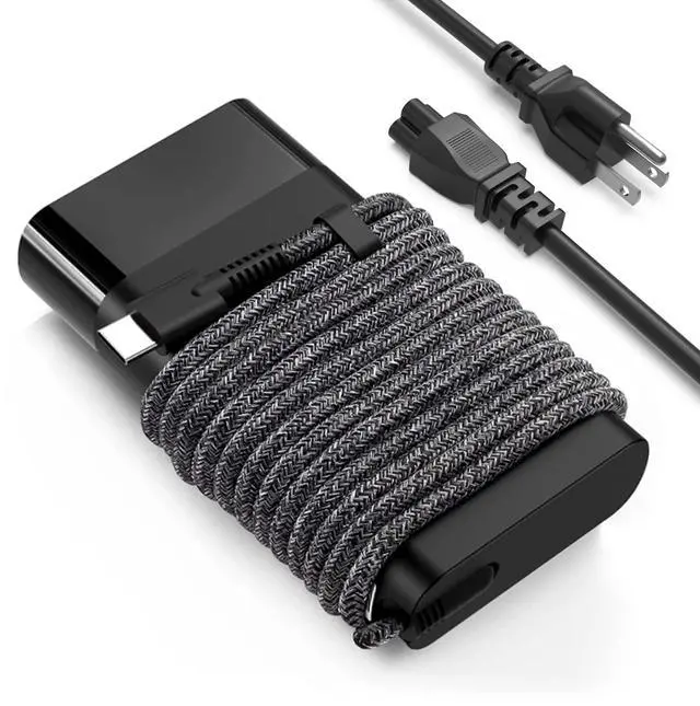 Main image of 65w USB C Laptop Charger Compatible with HP Elite Dragonfly G4 G3 G2 Pro one,Dragonfly Folio G3 2 in 1,Elite x360 1040 G9 G10 2 in 1,Elitebook 1040 G9 G10 Type C Power Adapter