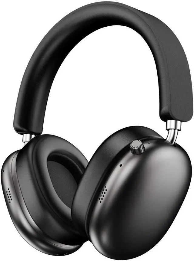 Main image of New Over-Ear Wireless Headphones with Microphone, HiFi Clear Call, USB-C Charging, Comfortable Fit with Head. Compatible with Mobile Phones, Computers, MP3. Bluetooth Headphones (Black)