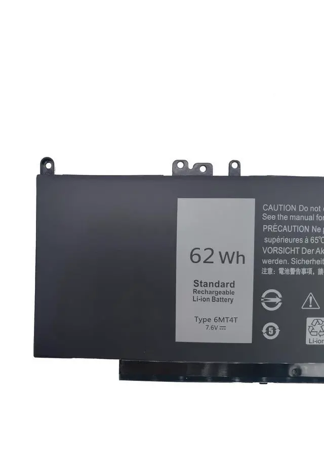 Alt view image 2 of 7 - Batterymarket New 6MT4T Laptop Battery Compatible with Dell Latitude E5470 E5570 Precision 3510 0HK6DV 079VRK TXF9M 0TXF9M - 7.6V 62Wh