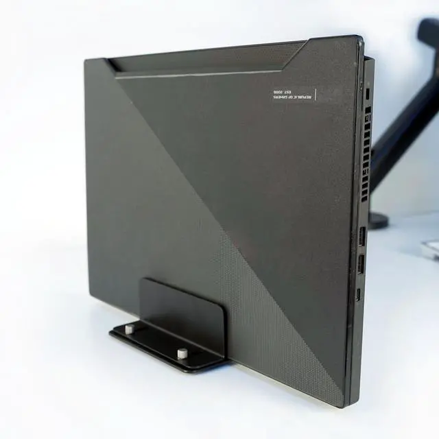 Alt view image 2 of 6 - Adjustable Desktop Stand for Laptop, Mac mini,Router,13-54mm Width | All Metal,Compatible with Router, Switch, Mini PC,Macbook, Keyboard, Space-Saving, Sturdy & Scratch-Proof