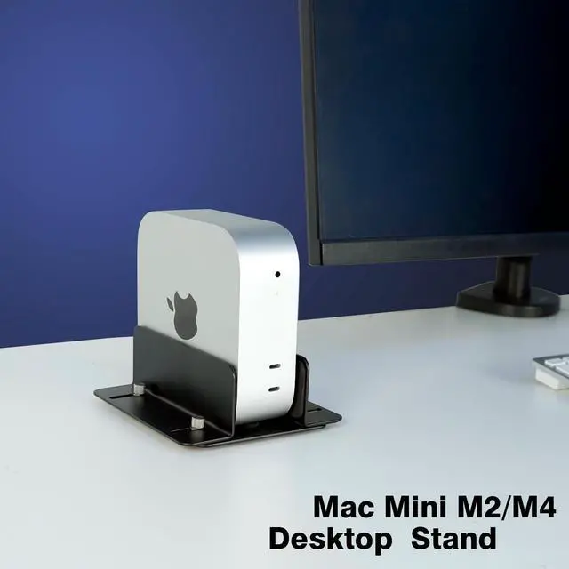 Alt view image 4 of 6 - Adjustable Desktop Stand for Laptop, Mac mini,Router,13-54mm Width | All Metal,Compatible with Router, Switch, Mini PC,Macbook, Keyboard, Space-Saving, Sturdy & Scratch-Proof