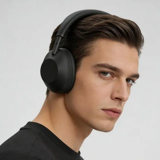 Alt view image 3 of 6 - Cooling-Gel Earpads for Sony WH-1000XM6 Headphone (Black) | Cooling-Gel Replacement Ear Cushions for WH-1000XM6,Ear Pads Cushions with Ice Silk Fabric