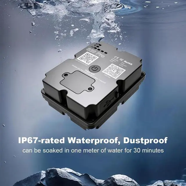 Alt view image 6 of 7 - 4G GPS Tracker for Vehicles Long Battery Life up to 7 Month, Geo-Fence Unlimited Distance, Real Time Tracking, Car Tracker Device Hidden Tracking Devices,Free Trial,Subscription Needed