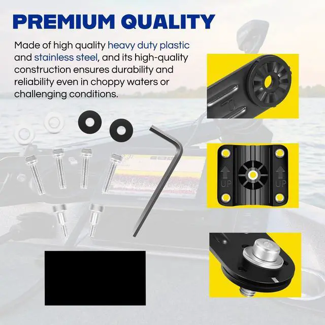 Alt view image 4 of 7 - 010-12970-00 Livescope Perspective Mode Transducer Mount for LVS32 | Compatible with Panoptix Livescope LVS32 Transducer, Three Mode One Mount, Durable and Adjustable