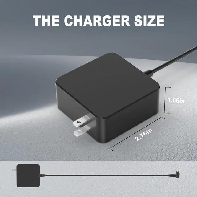 Alt view image 3 of 4 - 65W 45W Charger Compatible with Asus Vivobook 15 X515 Laptop | Vivobook X515J X515E X515M X515JP X515MA, X550L X550LA X550C X550CA X550Z Power Adapter