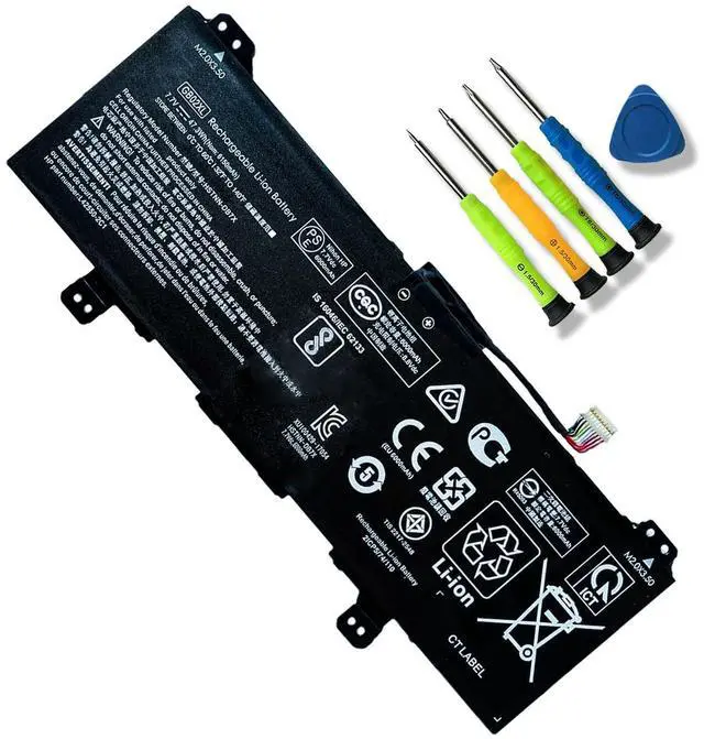 Main image of GB02XL GM02XL 47.3Wh Laptop Battery HSTNN-DB7X Compatible with HP Chromebook 14 G5 Chromebook 11 G6 EE X360 11 G1 G3 EE Chromebook X360 11 G1 Series HSTNN-UB7M L42583-005 l42583-002