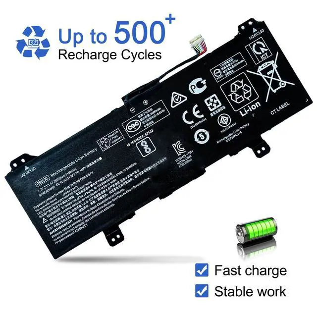 Alt view image 5 of 6 - GB02XL GM02XL 47.3Wh Laptop Battery HSTNN-DB7X Compatible with HP Chromebook 14 G5 Chromebook 11 G6 EE X360 11 G1 G3 EE Chromebook X360 11 G1 Series HSTNN-UB7M L42583-005 l42583-002