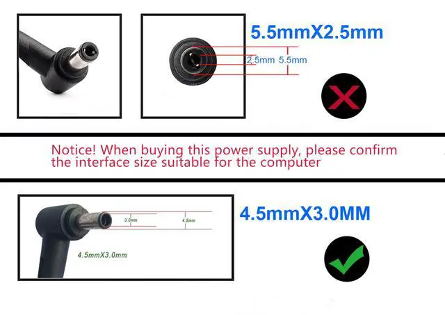 Alt view image 3 of 7 - 19V 4.74A 90W PA-1900-30 PA-1900-92 AC Adapter Charger for ASUS Zenbook U500V UX51V UX51VZ UX51VZA Laptop