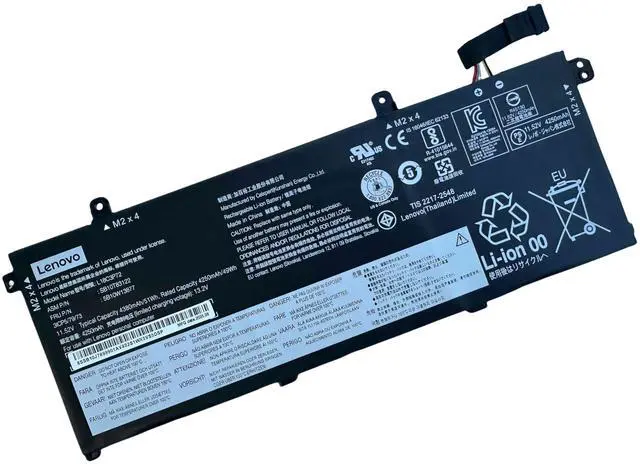 Main image of LE NO VO L18C3P71 L18C3P72 L18L3P73 L18M3P73 L18M3P74 11.52V 51Wh 3-Cell Li-ion Battery Use For LENOVO ThinkPad Personal computer T490,T495, P43S, P14S Gen 1,P14S Gen 2,T14 Gen 1,T14 Gen 2 laptop