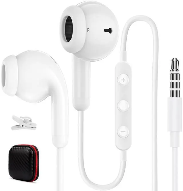Main image of Wired Earbuds Headphones for Chromebook ThinkPad Laptops,3.5mm Plug | Noise Cancelling Ear Buds with Microphone,3,5mm Jack Earphones for Kindle Fire Tablet/Samsung A14 A15/Switch PC School