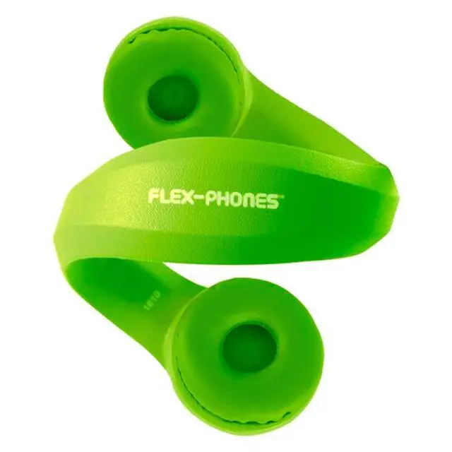 Alt view image 4 of 5 - FlexPhones Kids Foam Headphones Durable EVA Foam, VolumeLimited 85 dB, ChewResistant DuraCord, Safe BPAFree Design for Classroom Use Green