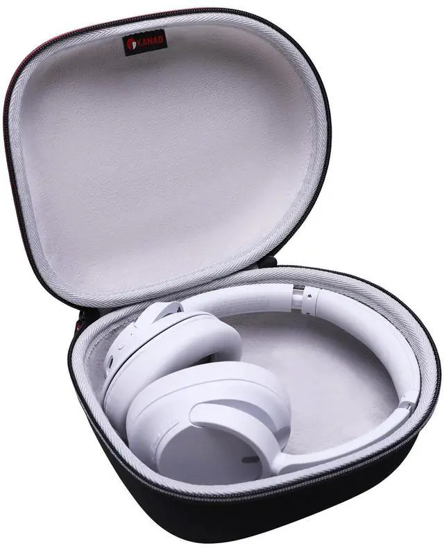 Main image of Headphone Headset Case Compatible with CMF, JBL, Beats, Sony, Soundcore Anker, Raycon, TOZO, SteelSeries, Logitech, Jabra, Bose, Audio-Technica, Sennheiser HeadphonesOuter Black+Inner Gray