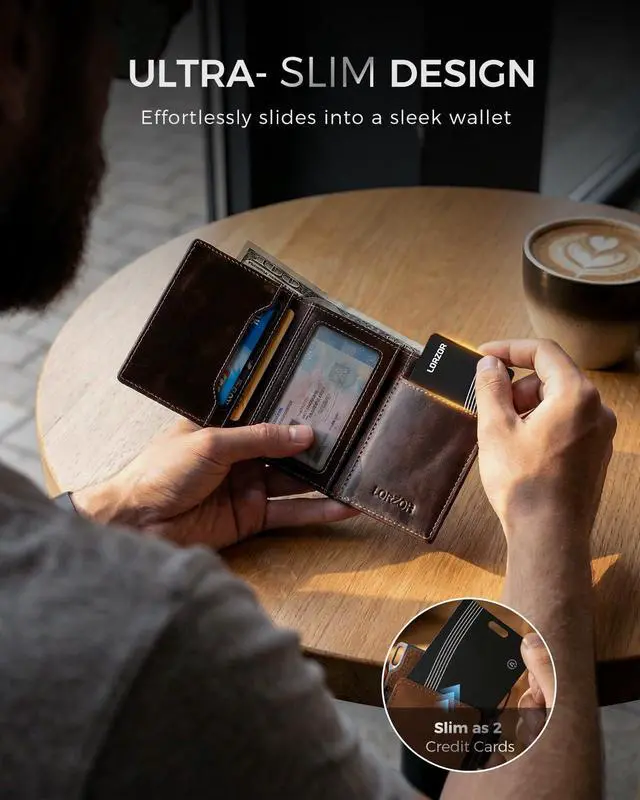 Alt view image 6 of 6 - Wallet Tracker Card (iOS Only) Apple MFi Certified Slim Tracking Card, Rechargeable Bluetooth AirTag Smart Card for Apple Find My, GPS Item Finder IP68 Waterproof Locator for Keys, Pets, Luggage