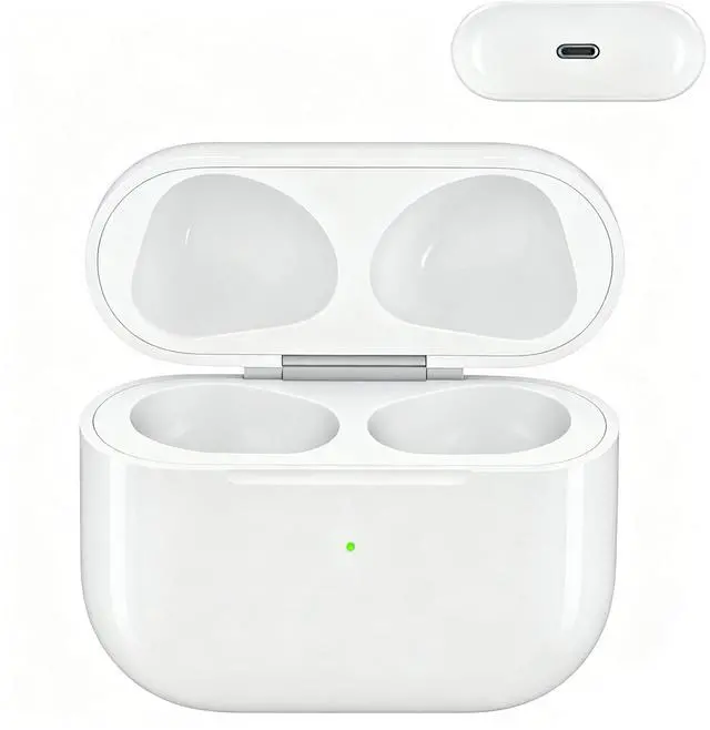 Main image of Wireless Charging Replacement Charging Case for AirPods Pro 3rd Gen | USB-C Port Fast Charging, Bluetooth Touch Sensing Pairing, Only Compatible with AirPods Pro 3, Earbuds Not Included