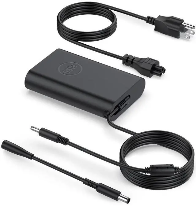Main image of Charger for Dell Inspiron 15 Charger-65W Dell Inspiron 15 16 14 13 3000 5000 7000 Series, Dell Latitude 13 3301 3390 14 3400 3410 3420 3490 15 3500 3510, 4.5MM AC Adapter +7.4*5mm Cord Extension Cable