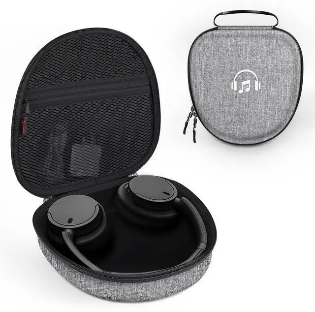 Main image of Hard Case for Sony WH-CH720N / WH-CH520 / WH-1000XM6 / WH-1000XM5 | WH-CH710N WH-CH510 WH-1000XM4 WHXB910N Headphone Travel Cover, Protective Carrying Storage Bag, Gray