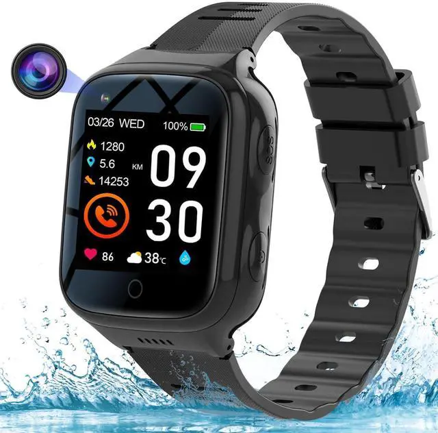 Main image of Elderly 4G GPS Smart Watch Waterproof Senior Real-Time Tracking Phone Video Call SOS Emergency Alarm Voice Message Geo-Fence Touch Screen Pedometer Anti-Lost Tracker Father Mother's Day Global Version