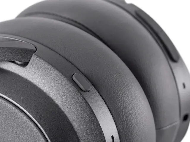 Alt view image 6 of 6 - BT-600ANC Over Ear Headphones - Bluetooth 5, Active Noise Cancelling (ANC) Qualcomm aptX HD Audio, AAC, Touch Controls, Ambient Mode, 40 Hour Playtime, Carrying Case, Multi-Pairing
