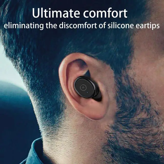 Alt view image 4 of 4 - Replacement Foam Ear Tips for TOZO T12 / T10 / T6 Earbuds | Ultimate Comfort, 3 Pairs (S/M/L)