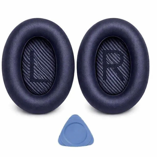 Main image of Replacement Ear Pads for Bose QC35 and QC35 II | Soft Protein Leather Ear Cushions with Noise Isolation, Memory Foam, Extra Durability