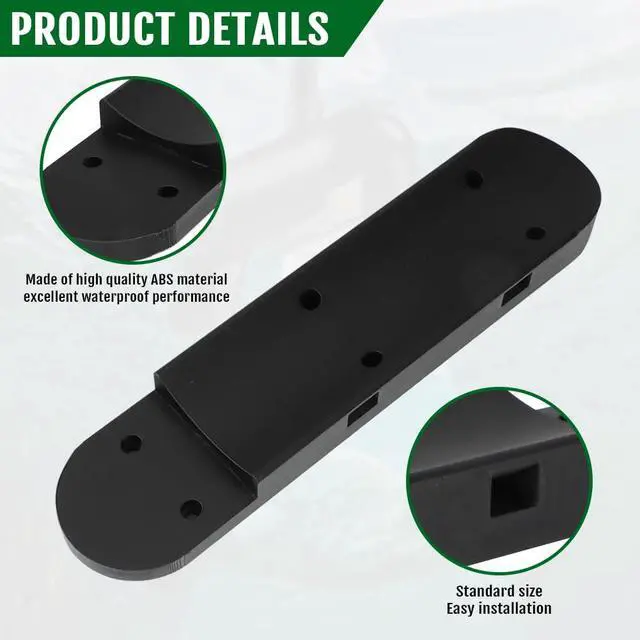 Alt view image 4 of 6 - Active Imaging 3-in-1 Transducer Mount for Trolling Motor ABS Bracket | ABS transducer mount for Active Imaging 3-in-1 on trolling motors, waterproof construction with stable installation