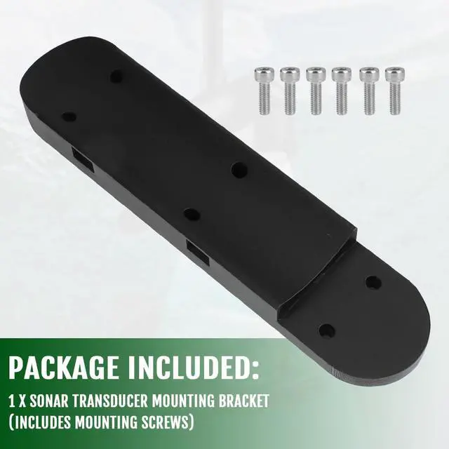 Alt view image 6 of 6 - Active Imaging 3-in-1 Transducer Mount for Trolling Motor ABS Bracket | ABS transducer mount for Active Imaging 3-in-1 on trolling motors, waterproof construction with stable installation